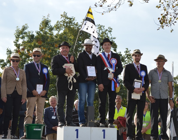 Podium 2017 CH. de FR. Amateur Trait Dylan Bouhier à Meslay du maine